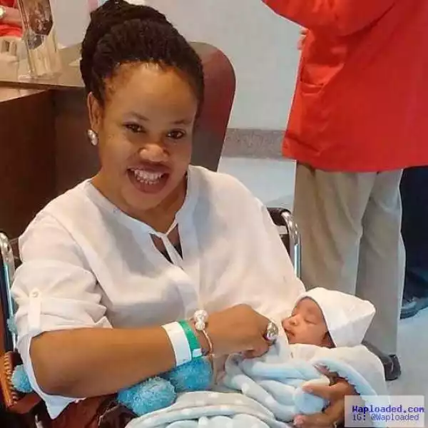 Actor Kenneth Okonkwo shares more photos of his wife & new baby